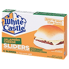 White Castle Jalapeño, Cheese Sliders, 11 Ounce