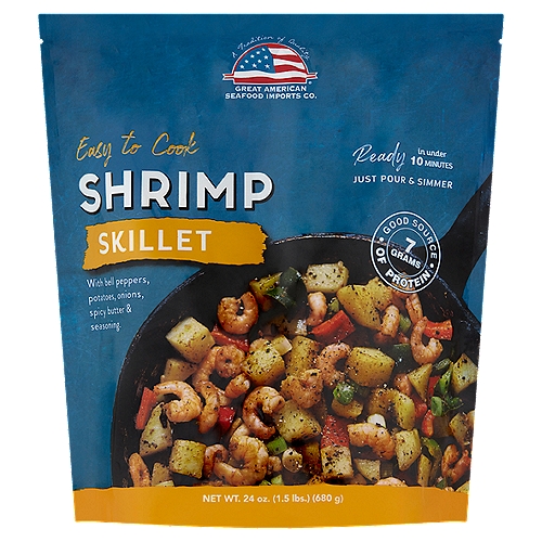 Great American Seafood Imports Co. Shrimp Skillet, 24 oz