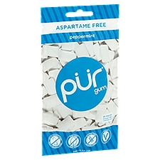 Pür Aspartame Free Peppermint Sugar Free, Chewing Gum, 2.82 Ounce