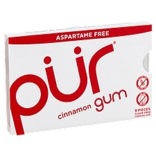 Pür Cinnamon Sugar-Free, Chewing Gum, 9 Ounce