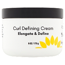 Nourish & Shine Sunflower & Jojoba Oil Curl Defining Cream, 6 oz