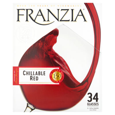 Franzia Chillable Red Wine, 5 oz, 34 count, 169 Fluid ounce