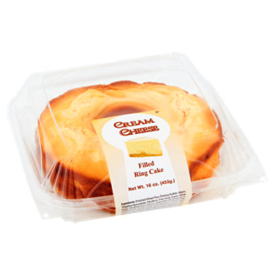 Pride Gourmet Bakers Cream Cheese Filled Ring Cake, 16 oz