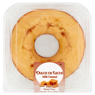 Pride Gourmet Bakers Dulce De Leche Milk Caramel Filled Ring Cake, 16 oz, 16 Ounce