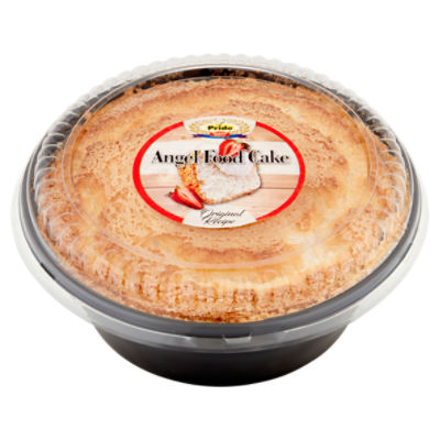 Pride Gourmet Bakers Angel Food Cake, 10 oz