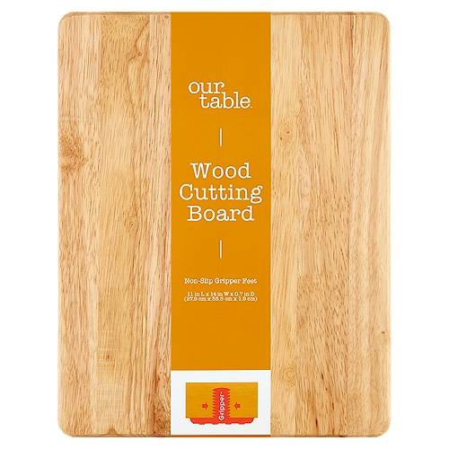 Our Table Gripper Wood Cutting Board