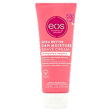EOS Pomegranate Raspberry Non-Foaming Shave Cream, 2.5 fl oz, 2.5 Fluid ounce