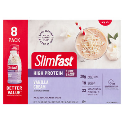 SlimFast Advanced Nutrition Vanilla Cream Meal Replacement Shake Value