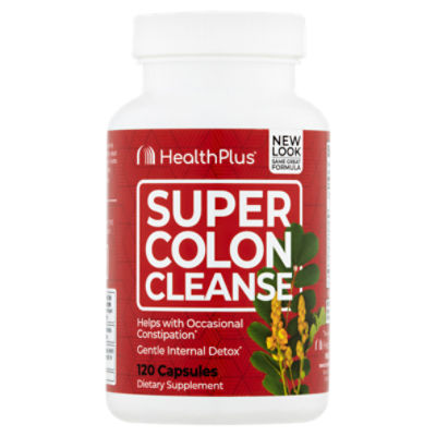 Health Plus Super Colon Cleanse Dietary Supplement, 120 count