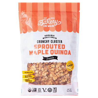 Bakery On Main Organic Sprouted Maple Quinoa Granola