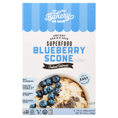 Bakery On Main Blueberry Scone Oatmeal - 6 Pack