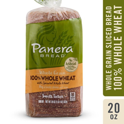 100% Whole Wheat Whole Grain Sprouted Whole Wheat