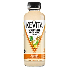 Kevita Ginger Colada, Sparkling Probiotic Drink, 15.2 Fluid ounce