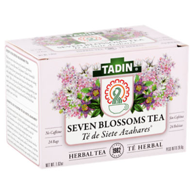 Tadin Seven Blossoms Herbal Tea, 24 count, 1.02 oz