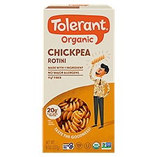 Tolerant Organic Chickpea Rotini Pasta, 8 oz
