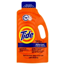 Tide Original Scent Liquid Detergent, 1 load, 1.46 fl oz