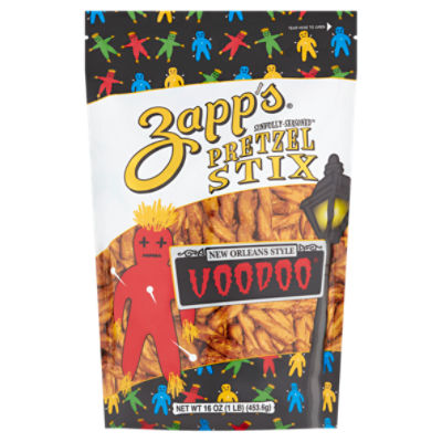 Zapp's New Orleans Style Voodoo SinfullySeasoned Pretzel Stix, 16 oz