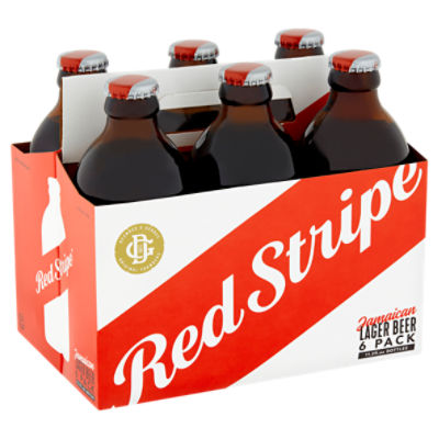 Red Stripe Jamaican Lager Beer, 6 count, 11.2 fl oz
