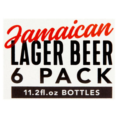 Red Stripe Jamaican Lager Beer, 6 count, 11.2 fl oz