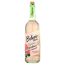 Belvoir Farm Organic Elderflower & Rose Lemonade Sparkling Soft Drink, 25.4 fl oz