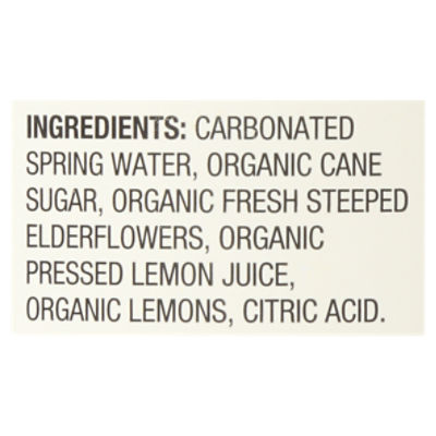 Belvoir Farm Organic Elderflower & Lemonade Sparkling Soft Drink, 25.4 fl oz