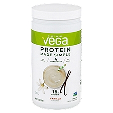 Vega Protein Made Simple Vanilla Flavored Drink Mix, 9.2 oz