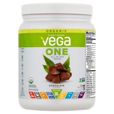 Vega One Organic Plant-Based All-in-One Shake Chocolate Flavored