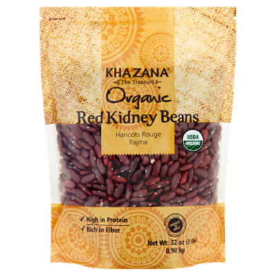 Khazana Organic Red Kidney Beans, 32 oz