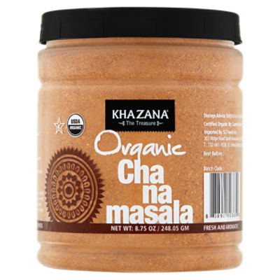 Khazana Organic Chana Masala, 8.75 oz