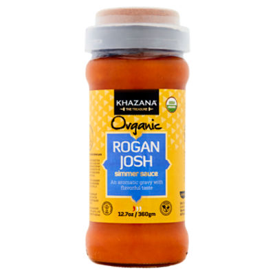 Khazana Organic Rogan Josh Simmer Sauce, 12.7 oz