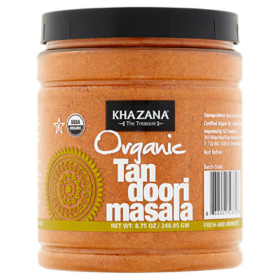 Khazana Organic Tandoori Masala, 8.75 oz