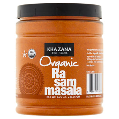 Khazana Organic Rasam Masala, 8.75 oz