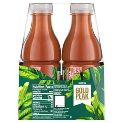 Pure Leaf Sweet Tea Brewed Iced Tea, 6 bottles / 16.9 fl oz