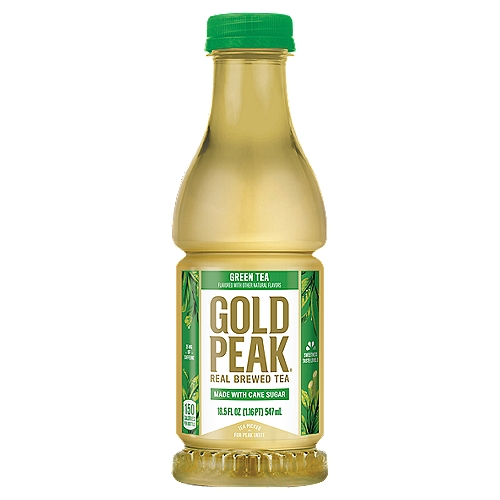 Gold Peak Sweetened Green Tea Bottle, 18.5 fl oz