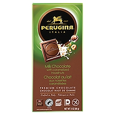 Perugina Italia Milk Chocolate with Caramelized Hazelnuts, 3 oz