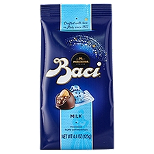 Perugina Baci Milk Fine Cocoa Truffle with Hazelnuts, 4.4 oz
