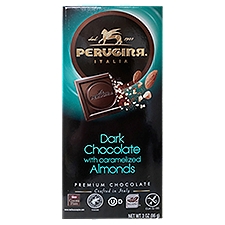 Perugina Dark Chocolate with Caramelized Almonds, 3 oz