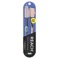 Reach Essentials Soft Toothbrush, 2 count