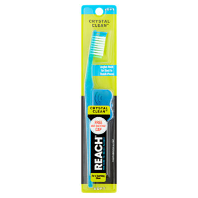 REACH Fresh & Clean Toothbrush with Soft Bristles, 2 Count - Reach  Toothbrush