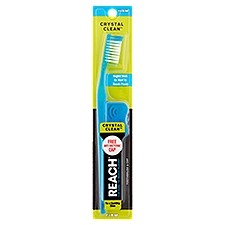 Reach Crystal Clean Firm Toothbrush & Cap