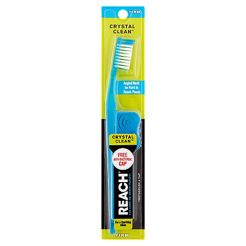 Reach Crystal Clean Firm Toothbrush & Cap