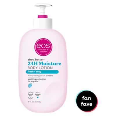 Evolution of Smooth  Fresh + Cozy Shea Better 24H Moisture Body Lotion, 16 fl oz, 16 Fluid ounce