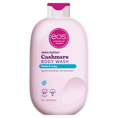 eos Shea Better Fresh & Cozy Cashmere Body Wash, 16 fl oz