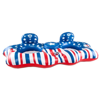 Big Mouth Inflatable Americana Star 2-Person River Tube