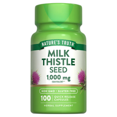 Nature's Truth Milk Thistle Seed Extract 1,000 mg** ShopRite
