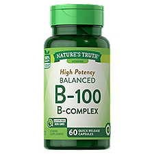 Nature's Truth High Potency Balanced Vitamin B-100 B-Complex
