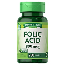 Nature's Truth Folic Acid 800 mcg
