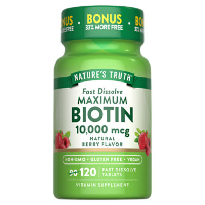 Nature's Truth Maximum Biotin 10,000 mcg