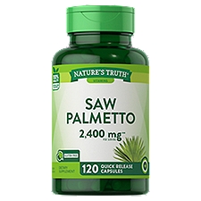 Nature's Truth Saw Palmetto, Dietary Supplement, 120 Each