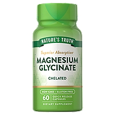 Nature's Truth Magnesium Glycinate 665 mg